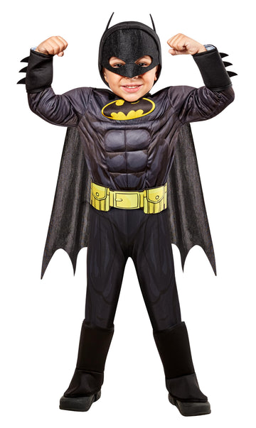 Rubie'S Dc Comics Toddler Deluxe Batman Costume, X-Small (510303)