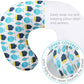 Nursing Pillow Cover 2 Pack For Breastfeeding Pillow, Ultra Soft And Cozy Nursing Pillow Slipcovers, Snug Fits Boppy Pillow, Gre