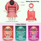 Tipmant Baby Toddler Electric Jellyfish Toys Cute Electronic Octopus Animal Vehicle Car, Dance, Crawl, Music, Luminous Lights, K