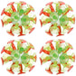 TOYMYTOY 4PCS Kids Multicolored Suction Cup Ball Flash Luminescence Plaything Party Toy for Children