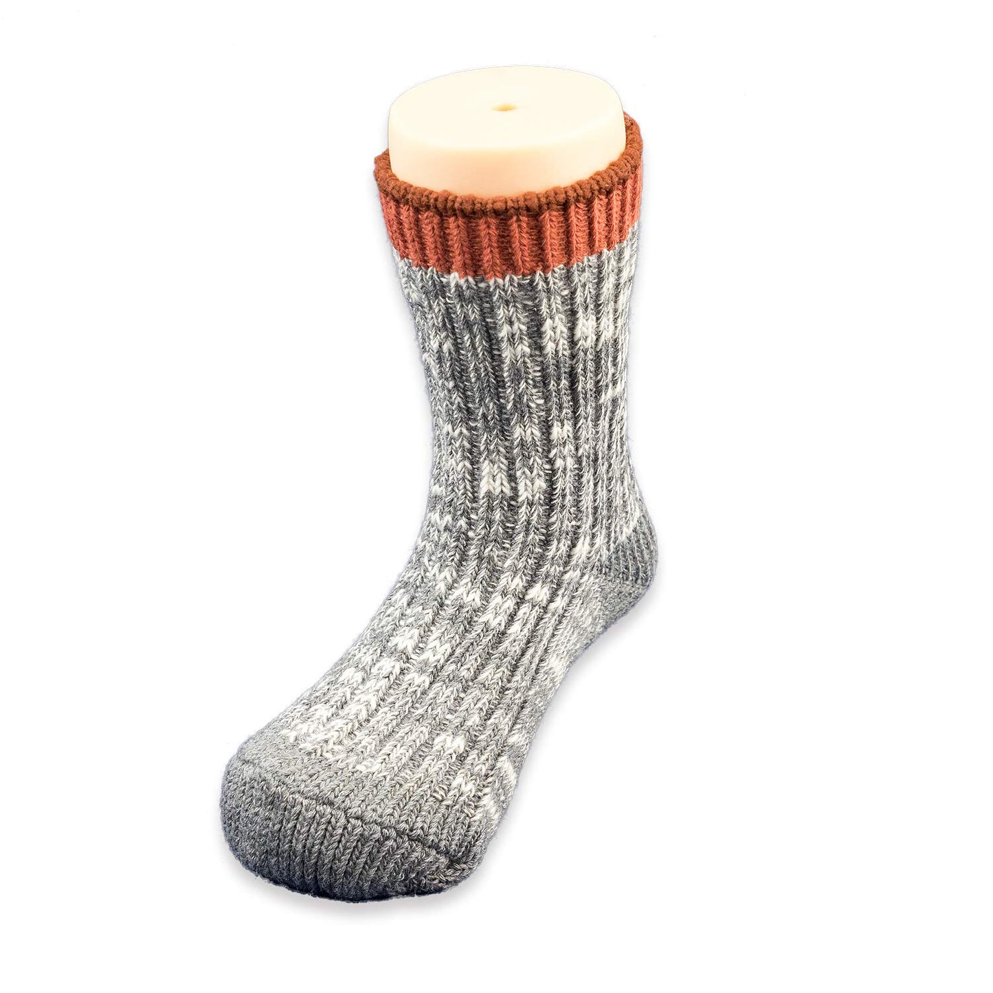 Inobay Baby Boys Girls Socks - 6 Pairs Toddler Thick Warm Seamless Chunky Knit Cotton Socks Kid Cotton Crew Socks (M(3-5T), Girl