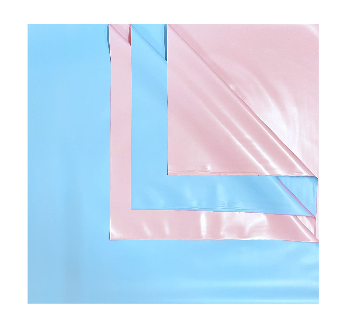 Pookie Baby Sheet | Sheet For Kids | Rubber Sheet For Babies | Bed Wetting Protector(36 X 40 Inches) (Pink/Blue)