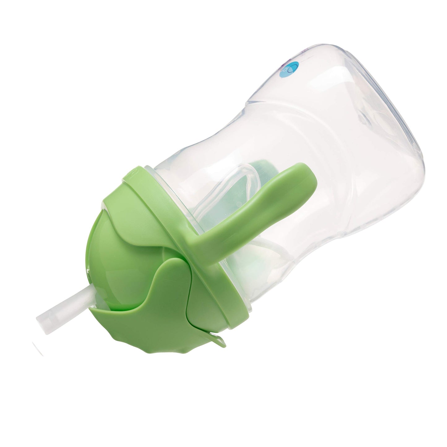 box Sippy Cup with Weighted Straw. Drink from any Angle, Leak Proof, Spill Proof, Easy Grip. BPA Free. For Babies 6m+ to Toddler