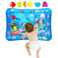 Zhuynxir Infant Toy, Tummy Baby Toys, Inflatable Play Mat Water Cushion Baby Water Mat, Fun Early Development Activity Play Cent