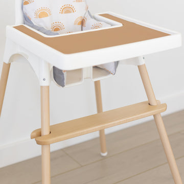 Yeah Baby Goods Adjustable Ikea High Chair Footrest (Brich) - Attachable Ikea Antilop Highchair Footrest For Safer Mealtimes