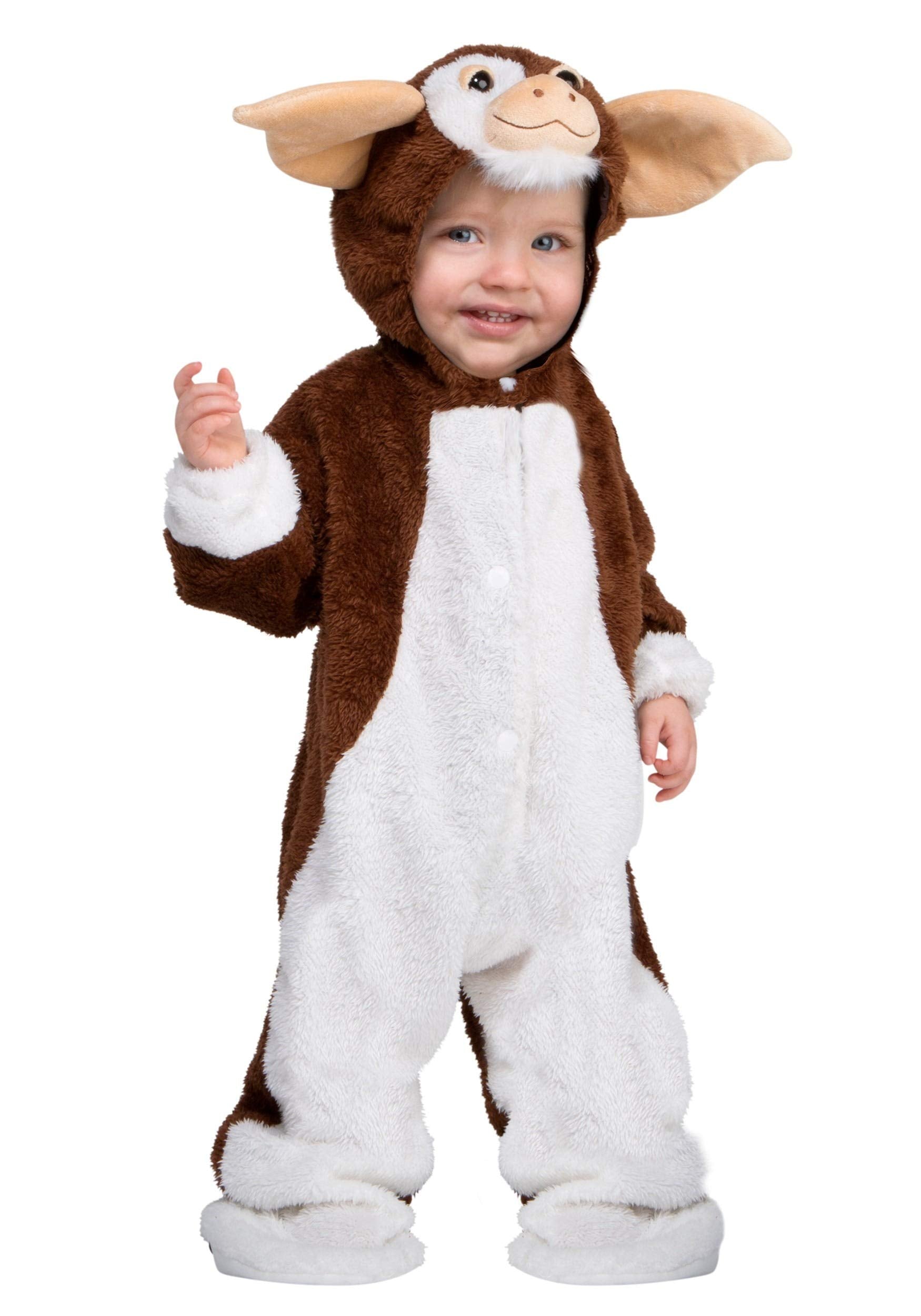 Palamon Mischief Maker Gremlins Gizmo Inspired Child/Toddler Costume (3T-4T) White/Brown