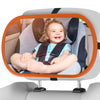 Boeyos Baby Car Mirror, Rear Facing Car Seat Mirror Safety For Infant Newborn, Easy Assembled, Safe, Secure, Shatterproof, 360?R
