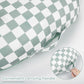 Newborn Lounger Cover, Soft Comfortable Baby Lounger Cover, 1 Pack Reversible Removable Slipover For Infant Lounger Pillow, Gree