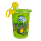 The First Years Take & Toss John Deere Sippy Cups - Reusable Toddlers Cups With Lids - Kids Party Pack With 2 Travel Caps - 10 O
