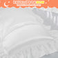Entisn Ruffle Satin Toddler Pillowcase Set Of 2, 13 X 18 Inch Toddler Silky Pillow Covers With Envelope Closure, Anti Wrinkle So