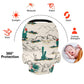 Blueangle Desert Cactus Baby Car Seat Cover Canopy Stretchy Soft Nursing Breastfeeding Cover Multi-Use Breathable Stroller Cover