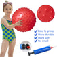 Hymaz 5 Pack Knobby Balls Bulk 9 Inch Sensory Balls Bouncy Balls Sport Toys Spiky Massage Stress Balls, Sensory Toys Balls Party