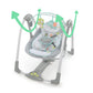 Ingenuity Swing 'N Go 5-Speed Baby Swing - Foldable, Portable, 2 Plush Toys & Sounds, 0-9 Months 6-20 Lbs (Hugs & Hoots)