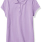 The Childrens Place Girls Uniform Pique Polo Shirt, Purple Prose, M 7 8 Us