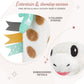 Sophie la girafe | Sweetie Pouet Rattle | Soft, Fun & Easy to Grasp | Awaken All 5 Senses