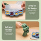 Btrfe Baby Food Storage Container 2 Pack Silicone Freezer Tray Breast Milk Molds For Homemade Baby Food, Fruit Purees, Vegetable