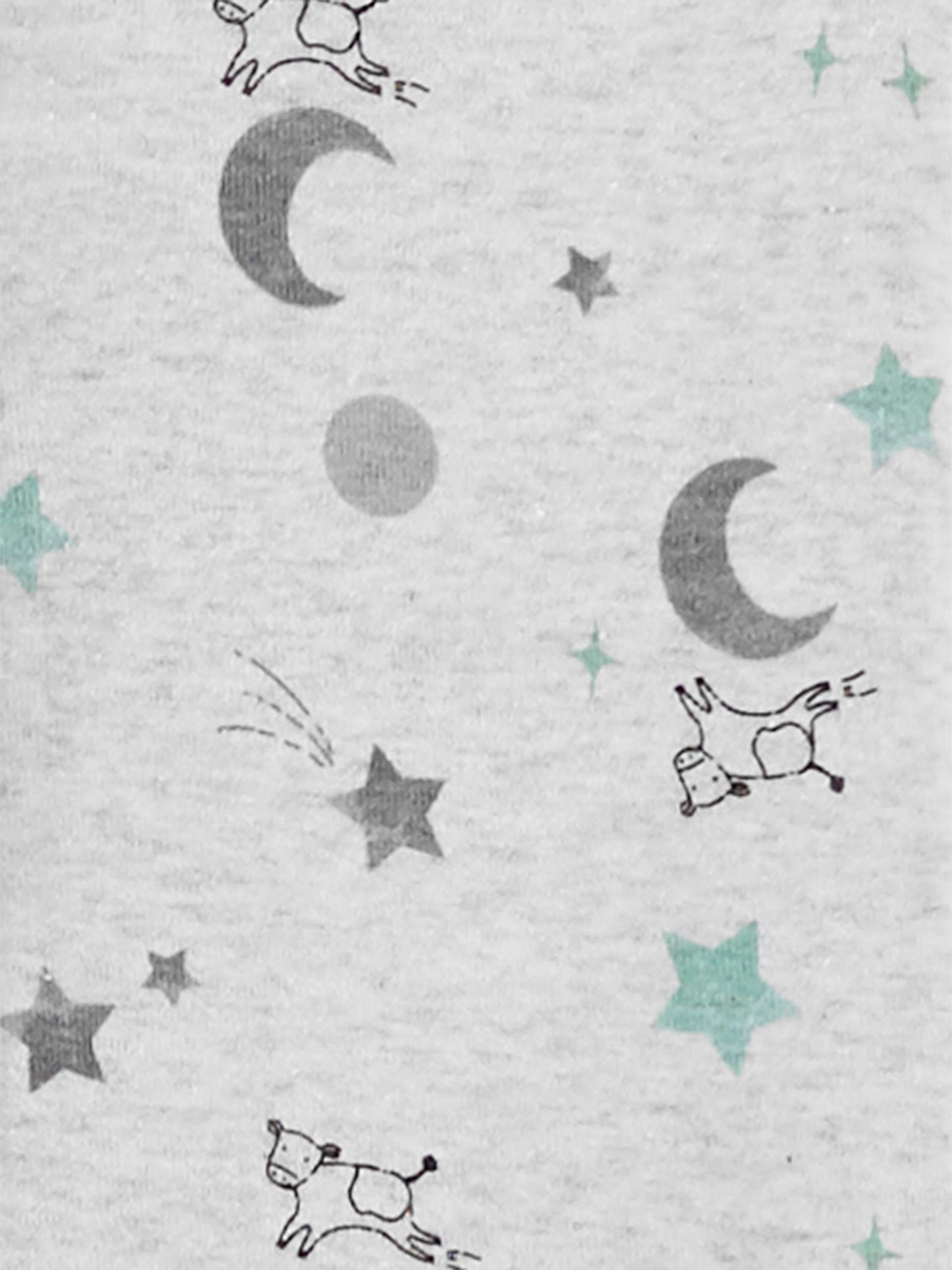 Simple Joys By Carter'S Baby Boys' 3-Pack Snug Fit Footed Cotton Pajamas, Avocados/Night Sky Print/Tie Dye, 12 Months