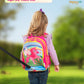 Happyvk Backpack With Leash For Kids-Anti Lost Walking Toddler Leash-Unicorn Design-For 1-4 Years Old Girls