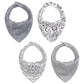 The Peanutshell Bandana Drool Bibs For Baby Boys Or Girls - 8 Pack Set For Feeding, Teething, Drooling