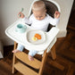 2 Pack Silicone Feeding Suction Plates For Babies And Toddlers, Bpa Free, Dishwasher, Microwave And Freezer Safe