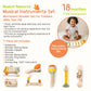Musical Instruments 7PCS Baby Musical Toys for 18M+ Toddler Toys for 2 3 Years Old Boy Girl Wooden Xylophone Maraca Trumpet Ratt