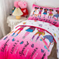 Grat Tioc 4-Piece Toddler Bedding Set For Girls - Black Girl Magic Comforter Set Includes Comforter, Flat Sheet, Fitted Sheet, P