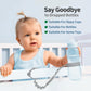 Toy Straps For Baby, Pacifier Holder Clip With Self-Adjusting Bayonet, Pure Silicone Material Without Bpa; Can Be Used For Teeth