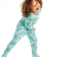 Simple Joys by Carters Baby Girls 3-Pack Loose Fit Flame Resistant Polyester Footed Pajamas Sleepwear, giraffe/rainbow/floral,