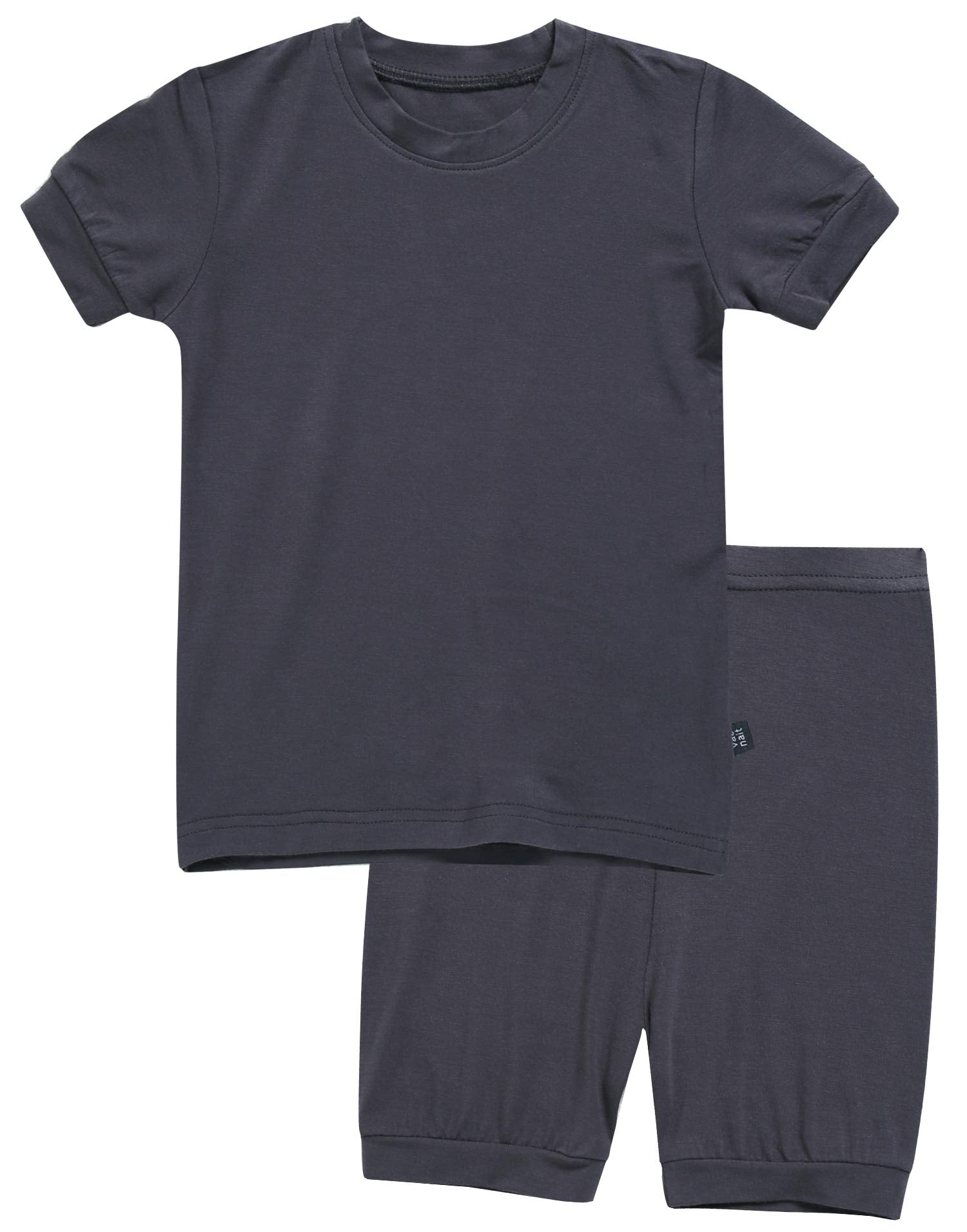 Vaenait Baby Infant Kids Toddler Short Sleeve Sleepwear Pajamas 2Pcs Set Colorful Charcoal S