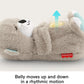 Fisher-Price Baby Toy Soothe n Snuggle Otter Portable Plush Sound Machine with Music Lights & Breathing Motion for Newborns 0+