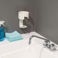 Idesign Wall Mount Wipe Holder, Cleaning Supplies, 6.54' X 4.15' X 4' ,Coconut