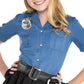 Party City Officer Cutie Cop Costume For Girls - Includes Dress, Hat, Belt, Glovelettes, & Handcuffs - Costumes For Halloween, B