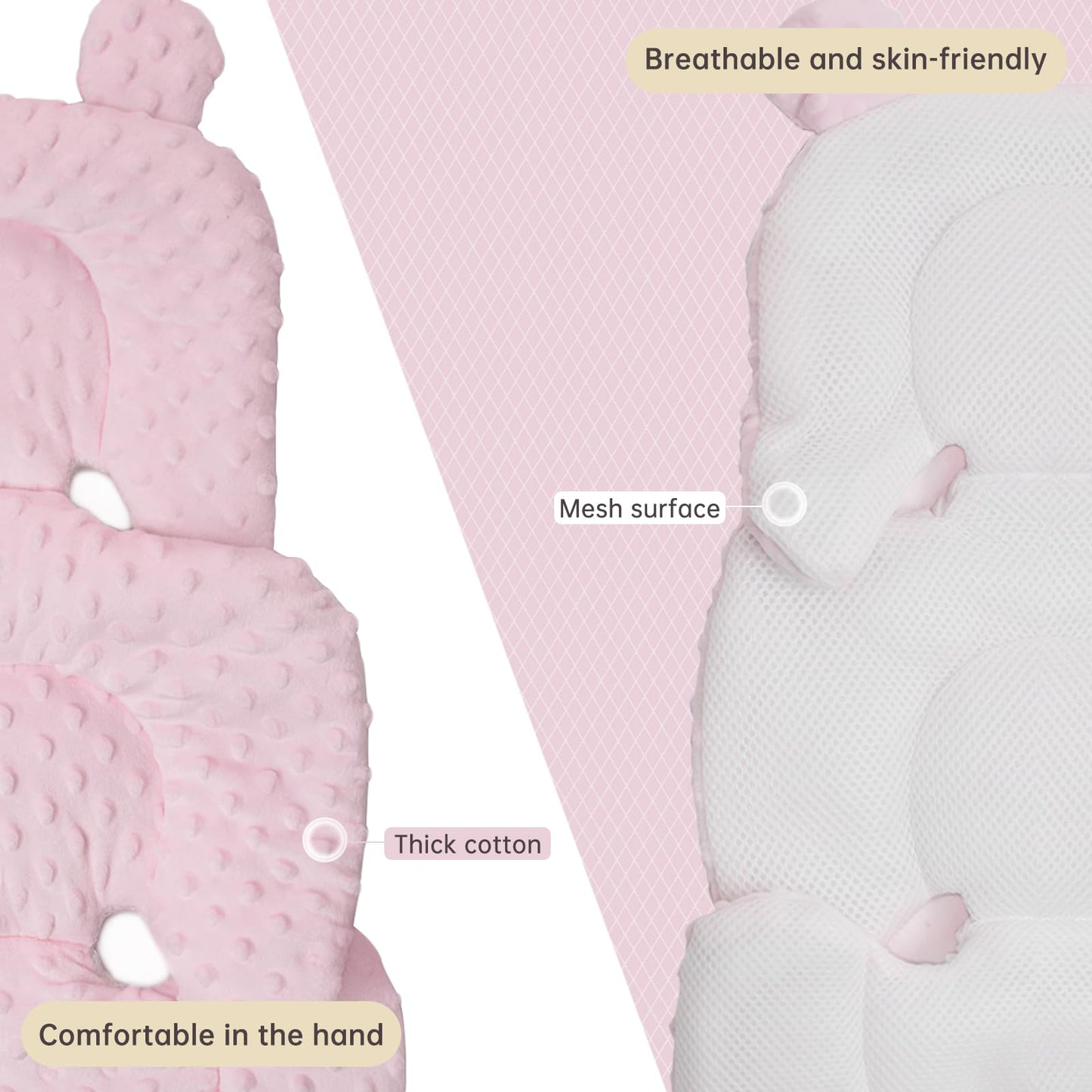 Infant Insert Compatible With 4Moms Mamaroo Swing And Graco Swing, Newborn Insert For Baby Swing, Rocker, Bouncer, Portable And