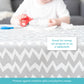 Bumkins Baby Splat Mat For Under High Chair, Babies Toddlers Eating Mess Mat, Waterproof Reusable Cloth For Arts And Crafts, Pla