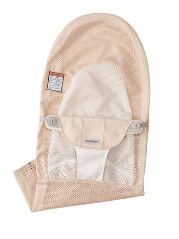 BabyBjrn Extra Fabric seat for Bouncer Balance Soft, Mesh, Pearly Pink/White
