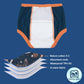 Moomoo Baby 8 Packs Potty Training Pants Cotton Absorbent Training Underwear For Toddler Baby Boy 3T