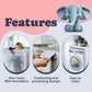 Todale Baby Playpen 70     59   - Baby Play Yard With Tear-Resistant Material, Anti-Slip Suckers, Breathable Mesh, Gate - Kids B
