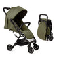 Lightweight Travel Stroller for Baby & Toddlers - Easy Fold & Compact Stroller with Canopy, Storage Basket, Multi-Position Recli