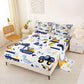 Feelyou Cartoon Car Bed Sheets for Boys Full Size Toddler Kids Construction Dinosaur Bed Set Equipment Trucks Sheet Set Cute Veh