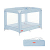 Fisher-Price Play All Day Baby Playard In Moon Mist, No Tool Assembly, Easy One-Hand Fold Playard, Breathable Mesh Sides, Carry