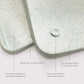 Hevea Natural Rubber Kids Placemat - Alternative To Silicone And Plastic With Upcycled Material, Safe For Children With Fun Anim