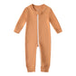 Owlivia Organic Cotton Baby Boy Girl Zip Up Sleep N Play, Footless, Long Sleeve(18-24 Months, Colorful Heart & Camel)