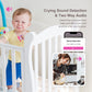 Ibaby Smart Baby Breathing Monitor - With Camera And Audio, Tracking Baby'S Breathing, Sleeping, Movement. I2 Wi-Fi Video Baby M