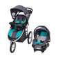 Baby Trend Pathway Jogger Travel System with Ally Infant Car Seat, Optic Teal