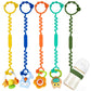 Silicone Toy Straps For Baby, Pacifier Holder Clip With Self-Adjusting Bayonet, Pure Silicone Material Without Bpa; Can Be Used