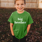 Sanixjoo Big Brother Shirt For Toddler Baby Boy Promoted To Big Brother Announcement T-Shirt Kids Summer Short Sleeve Tees(Green