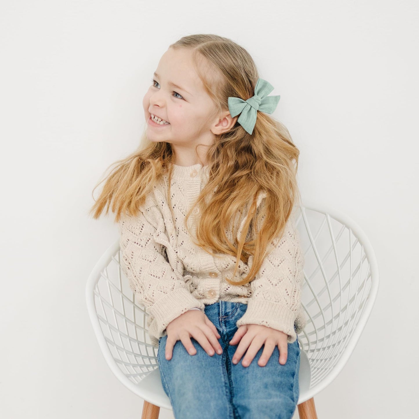 Prohouse 40 Pcs Baby Girl Hair Clips, Hair Bows For Girls Toddler Babies Kids Baby, Alligator Clip Hair Accessories