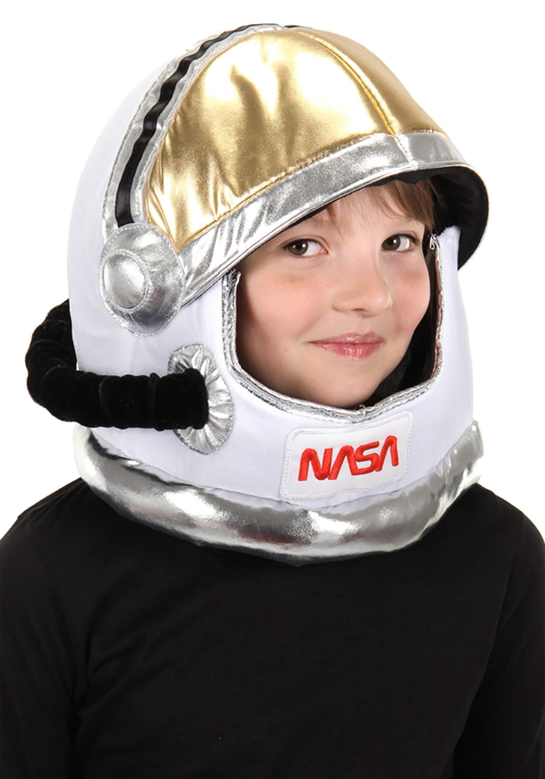 elope Kids Space Plush Helmet - Standard - Multi-colored