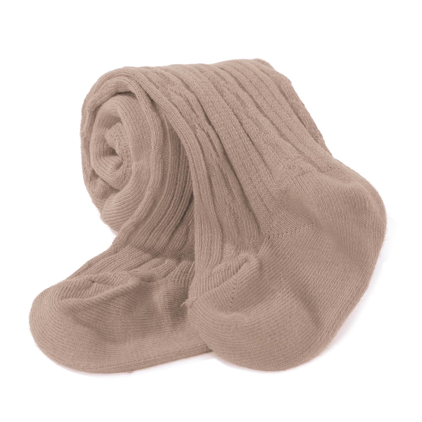 Century Star Baby Tights Toddler For Girls Solid Knit Socks Soft Cotton Infant Leggings Warm Stockings Newborn Pants Khaki 2-4T