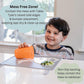 The Table Tyke 100% Silicone Suction Placemat With Teething Edge Bumper/Spill Stopper | Dishwasher Safe, Rolls Up To Travel, Fit